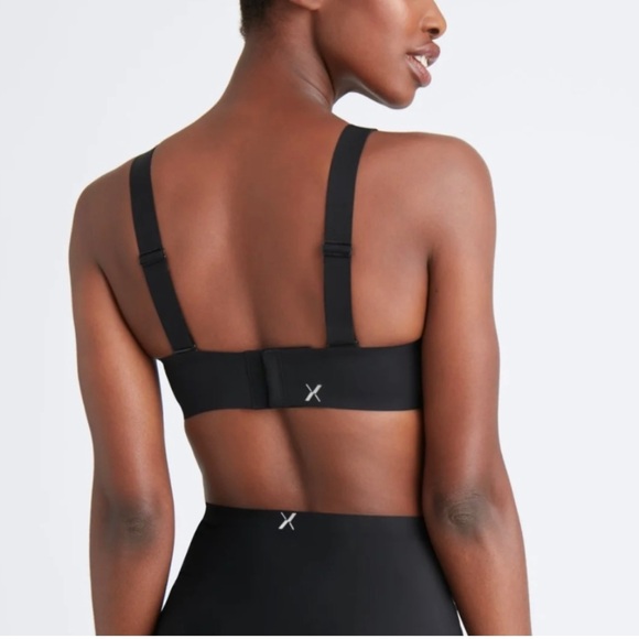 Knix Size 3 Padded V-Neck Evolution Bra Black - Picture 4 of 11